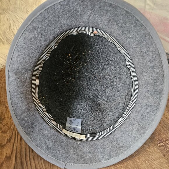 Classic 1920s Fitted, Wool Alpaca Knitted Felted Bell Cloche Hat by Valeur - Picture 4 of 5